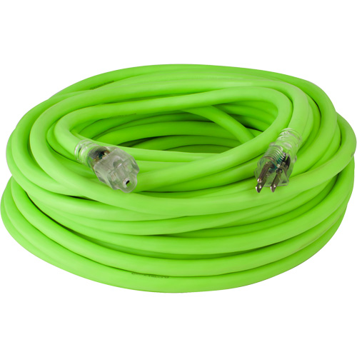 Flexzilla&reg; Pro Industrial Extension Cord, All-Weather, SJTW, 10/3 AWG, 15 A, 100' Les Fournitures Industrielles Méga