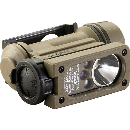 Sidewinder Compact&reg; II Hands Free Light, LED, 55 Lumens, 6 Hrs. Run Time, AA Batteries Les Fournitures Industrielles Méga