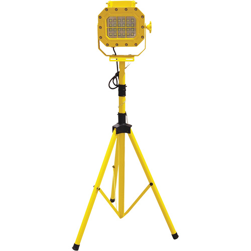 Diffuseur anti-d&eacute;flagration avec tr&eacute;pied, DEL, 40 W, 5600 lumens, Boîtier en Aluminium Les Fournitures Industrielles Méga