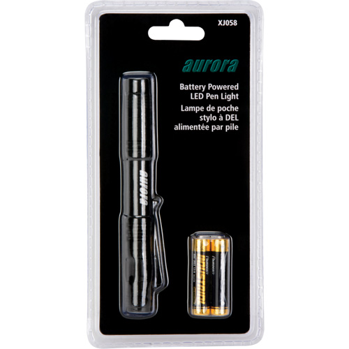 Lampe de poche stylo Cree, DEL, 90 lumens, Corps en Aluminium, piles AAA, Compris Les Fournitures Industrielles Méga