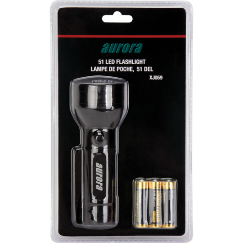 Lampe de poche AFL300, DEL, 180 lumens, Piles AA Les Fournitures Industrielles Méga