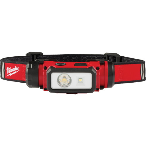 REDLITHIUM USB Hardhat Headlamp, LED, 600 Lumens, 5 Hrs. Run Time, Rechargeable Batteries Les Fournitures Industrielles Méga