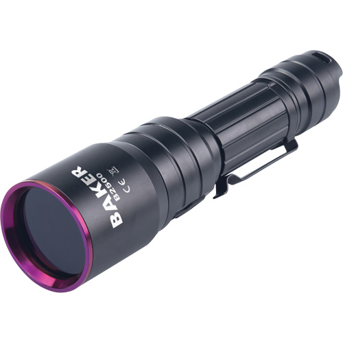 NDT Inspection Flashlight, LED, Rechargeable Batteries, Aluminum Les Fournitures Industrielles Méga