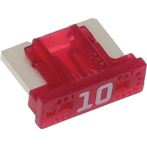 Fusible &agrave; lames pour automobiles LP de la s&eacute;rie MINI, Cartouche, 10 A, 58 V Les Fournitures Industrielles Méga