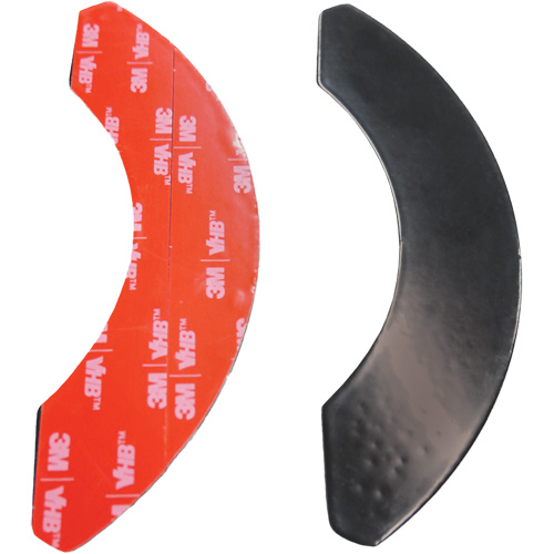 Plaquettes de montage &agrave; dos adh&eacute;sifs de balise de proximit&eacute; pour surfaces non m&eacute;talliques Safety Whip Les Fournitures Industrielles Méga
