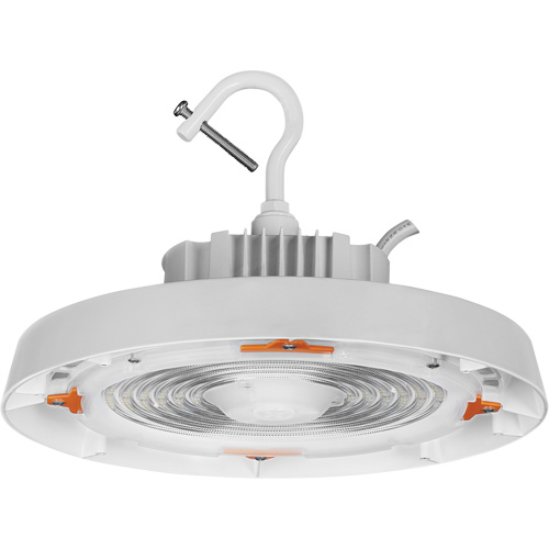 UFO High Bay Light, LED, 120 - 347 V, 150 W, 7.3" H x 11" W Les Fournitures Industrielles Méga
