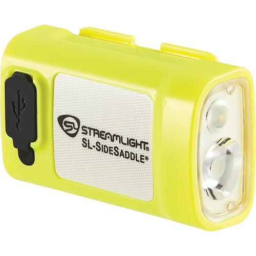 Lampe de casque SL-SIDESADDLE USB pour casques et casques de s&eacute;curit&eacute;, DEL, 350/320/400 lumens, 6,25/7/5 hres de fonctionnement, piles Rechargeable Les Fournitures Industrielles Méga