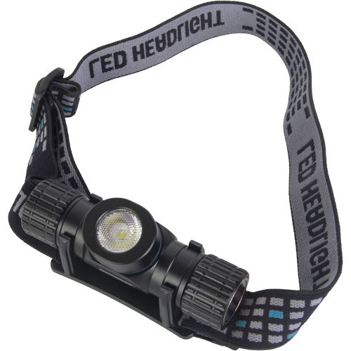 Magnetic Headlamp, LED, 1100 Lumens, 4.5 Hrs. Run Time, Rechargeable Batteries Les Fournitures Industrielles Méga