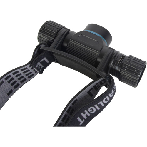 Magnetic Headlamp, LED, 1100 Lumens, 4.5 Hrs. Run Time, Rechargeable Batteries Les Fournitures Industrielles Méga