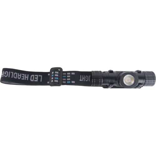 Magnetic Headlamp, LED, 1100 Lumens, 4.5 Hrs. Run Time, Rechargeable Batteries Les Fournitures Industrielles Méga