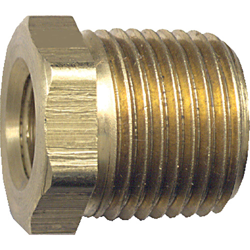 R&eacute;duction m&acirc;le-femelle pour tuyau, 3/4" x 1/2", NPT x FPT, Laiton Les Fournitures Industrielles Méga