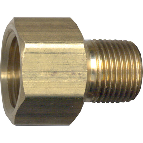 Adaptateur de tuyau, FPT x NPT, 1/2" x 1/4" dia., Laiton Les Fournitures Industrielles Méga