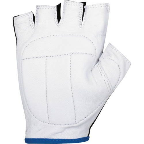 Vibration Dampening Fingerless Gloves, Size X-Large, Goatskin Palm Les Fournitures Industrielles Méga