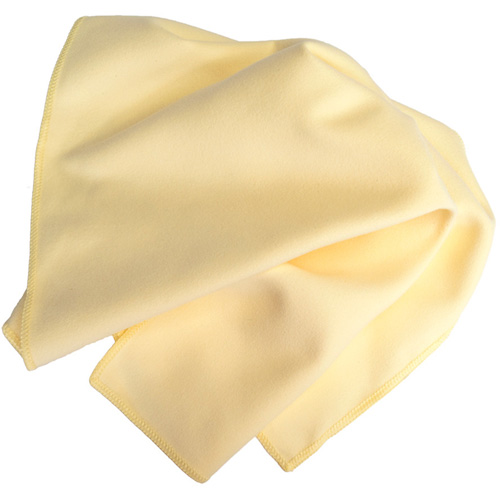 Chiffons de polissage, Microfibre, Jaune Les Fournitures Industrielles Méga