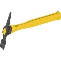 Marteaux &agrave; piquer avec manche en plastique, 11-7/8", T&ecirc;te 16  oz, Acier Les Fournitures Industrielles Méga
