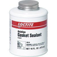 Aviation Gasket Sealant, Brush Can, Brown Les Fournitures Industrielles Méga