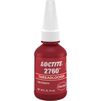 Compos&eacute; de blocage 2760 adh&eacute;sif instantan&eacute;, Rouge, &eacute;lev&eacute;, 10 ml, Bouteille Les Fournitures Industrielles Méga