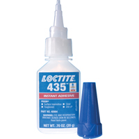 435 Surface Insensitive Instant Adhesive, Clear, Bottle, 20 g Les Fournitures Industrielles Méga