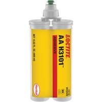 Adh&eacute;sif structural AA H3101, Deux composants, Cartouche double, 400 ml, Blanc Les Fournitures Industrielles Méga