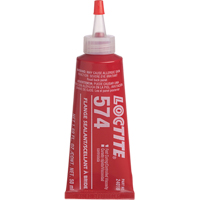 Flange Sealant 574 Fast Curing, Tube, Orange Les Fournitures Industrielles Méga