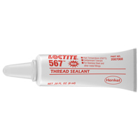 567 High Temperature Thread Sealant, Tube, 6 ml, -53.88° C - 204° C/-65° F - 400° F Les Fournitures Industrielles Méga