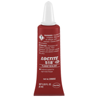 518 Flange Sealant, Tube, Red Les Fournitures Industrielles Méga
