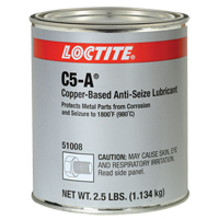 Lubrifiant antiblocage au cuivre Loctite 8008 C5-A, 2,5 lb, Canette, 1800°F (982°C) Temp&eacute;rature max. Les Fournitures Industrielles Méga