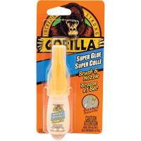 Colle cyanoacrylate avec embout et brosse, 10 g, Bouteille, Transparent Les Fournitures Industrielles Méga