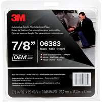 Ruban en acrylique de 3M pour l'automobile, 18 m (60') lo x 22 mm (7/8") la, 45 mils, Acrylique Les Fournitures Industrielles Méga
