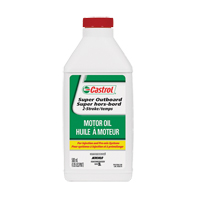 Huile pour moteur hors-bord 2 temps, 500 ml, Bouteille Les Fournitures Industrielles Méga