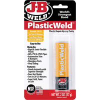 PlasticWeld Epoxy, 2 oz., Stick, Off-White Les Fournitures Industrielles Méga