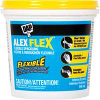 Pl&acirc;tre &agrave; reboucher flexible Alex Flex, 946 ml, Contenant en plastique Les Fournitures Industrielles Méga