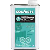 Diluant &agrave; lacque de calibre professionnel, Bidon rectangulaire, 946 ml Les Fournitures Industrielles Méga