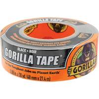 Duct Tape, 17 mils, Black, 48 mm (2") x 27.43 m (90') Les Fournitures Industrielles Méga