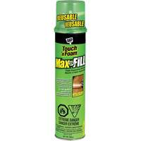 Touch 'n Foam&reg; Max Fill Triple Expanding Sealant, 566 g, Aerosol Can, Cream Les Fournitures Industrielles Méga