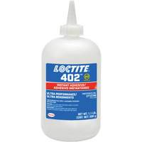 402 Instant Adhesive, Clear, Bottle, 500 g Les Fournitures Industrielles Méga