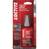 263 Threadlocker, Red, High, 36 ml, Bottle Les Fournitures Industrielles Méga