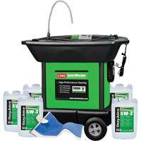SmartWasher SW-337 Mobile Heavyweight Part Washer Kit Les Fournitures Industrielles Méga