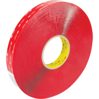 4910 Foam Tape, 33 m (108') L x 25.4 mm (1") W, 40 mils, Acrylic Les Fournitures Industrielles Méga