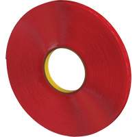 VHB Tape, 33 m (108') L x 12 mm (1/2") W, 40 mils, Acrylic Les Fournitures Industrielles Méga