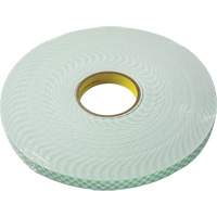 Ruban double face en mousse, 33 m (108') lo x 18 mm (3/4") la, 62,5 mils, Ur&eacute;thane Les Fournitures Industrielles Méga