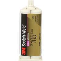 Adh&eacute;sif Scotch-Weld, 1,7 liq. oz., Cartouche, Deux composants, Translucide Les Fournitures Industrielles Méga