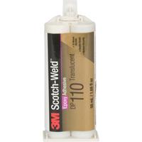 Adh&eacute;sif Scotch-Weld, 1,64 liq. oz., Cartouche double, Deux composants, Transparent Les Fournitures Industrielles Méga