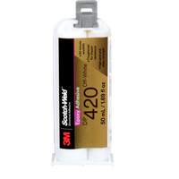 Adh&eacute;sif Scotch-Weld, 1,25 oz lq, Cartouche, Deux composants, Blanc cass&eacute; Les Fournitures Industrielles Méga