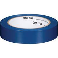 764 General-Purpose Vinyl Tape, 25.4 mm (1") W x 32.9 m (108') L, 5 mils, Blue Les Fournitures Industrielles Méga