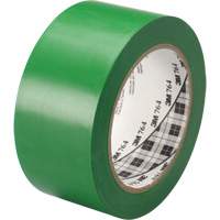 Ruban en vinyle pour travaux g&eacute;n&eacute;raux 764, 25,4 mm (1") la x 32,9 m (108') lo, 5 mils, Vert Les Fournitures Industrielles Méga