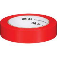 764 General-Purpose Vinyl Tape, 25.4 mm (1") W x 32.9 m (108') L, 5 mils, Red Les Fournitures Industrielles Méga