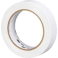 764 General-Purpose Vinyl Tape, 25.4 mm (1") W x 32.9 m (108') L, 5 mils, White Les Fournitures Industrielles Méga