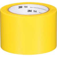 764 General-Purpose Vinyl Tape, 76 mm (3") W x 32.9 m (108') L, 5 mils, Yellow Les Fournitures Industrielles Méga
