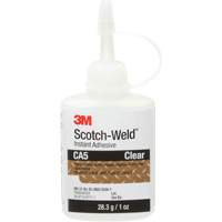 Adh&eacute;sif instantan&eacute; CA5 Scotch-Weld, Transparent, Bouteille, 1 oz Les Fournitures Industrielles Méga